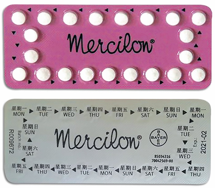 Thuốc uống tránh thai hàng ngày Mercilon