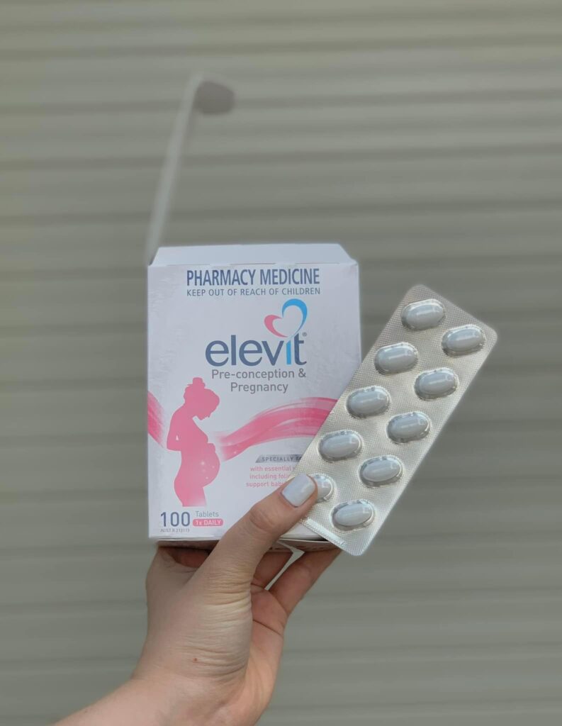 thuốc tăng cường khả năng thụ thai Elevit