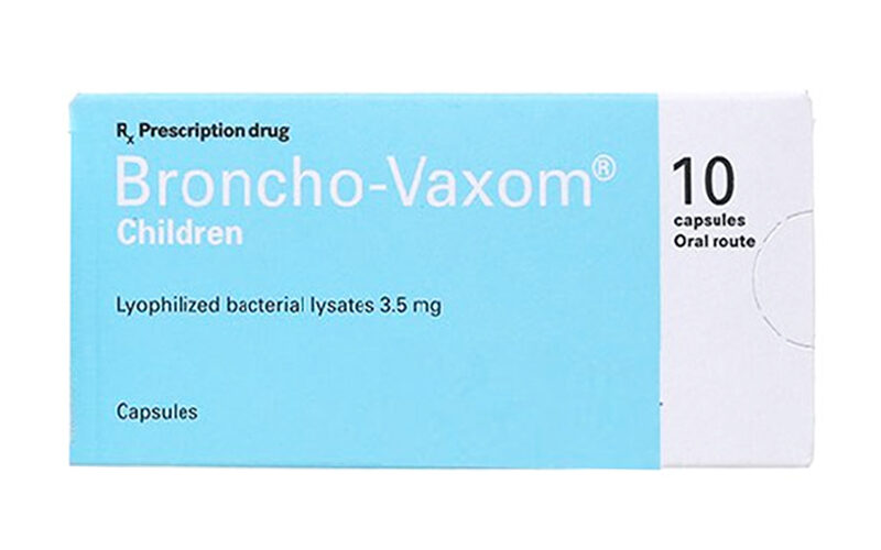 Thuốc tăng cường miễn dịch hô hấp Broncho Vaxom 3.5 - Vắc xin khô